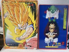 DRAGON BALL Z - 2 Oversize Cards - JUMBO CARDDASS #39 - Goku DOUBLE SIDED Fusion