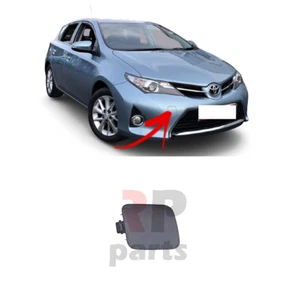 PER TOYOTA AURIS 13-15 NUOVO PARAURTI ANTERIORE GANCIO TRAINO COPRI OCCHIELLO PER VERNICIATURA - Foto 1 di 2