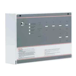 C-Tec FF386-2/C-TEC FP 6 Zonen konventionelle Brandmeldezentrale, Metalldeckel und Boden. - Bild 1 von 1