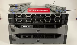 Dell PowerVault MD3820i 57.6TB 10GB iSCSI 2x R640 Gold 56-Core 1TB server nodes - Picture 1 of 4