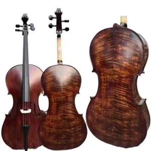 SONG Brand Solid wood cello 7/8 ,Nice spurce maple,big and resonant sound #15251 - Picture 1 of 12