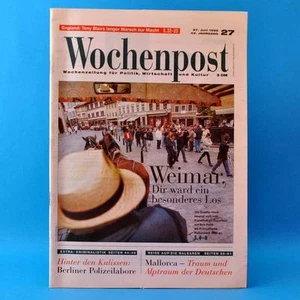 Wochenpost 27 1996 | Zeitung | Weimar Tony Blair Polizei Berlin Mallorca - Bild 1 von 1