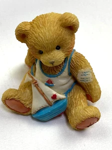 Cherished Teddies by Enesco #914827 Arthur "Smooth Sailing" August Bear Numbered - Picture 1 of 7