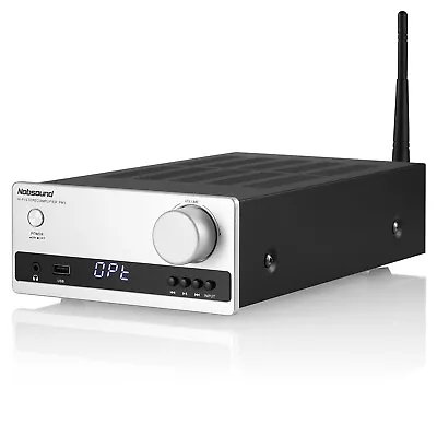 Bluetooth Digital Amplifier DAC Home Stereo Amp U-disk Player w/ Remote Control - Image 1 of 4