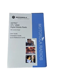 MOTOROLA User Guide CD & Quick Reference Cards for ASTRO XTL 2500 Digital Radio - Picture 1 of 3