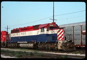 Original Rail Slide - HLCX Helms Leasing Co 6206 Toronto ON 6-6-1995 ex BCOL - Picture 1 of 1