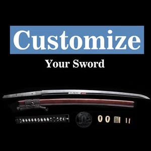 Top Qualit Customize Your Japanese Samurai Sword Katana Wakizashi Tanto - Picture 1 of 1