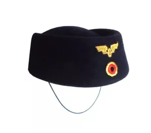 DDR Deutsche Reichsbahn Damen Uniform- Mütze Hut east german railroad woman hat - Bild 1 von 3