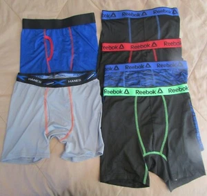 Assorted Boys Boxer Briefs 6-Pack Comfort Tagless Assorted Colors XL 16-18 - Picture 1 of 5
