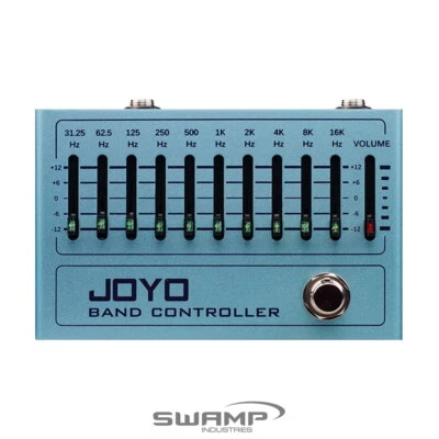 JOYO R-12 Band Controller 10 Band EQ Effect Pedal Guitar Bass 5 and 7 String - image 1 of 4
