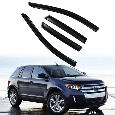 Para 07-14 Lincoln MKX Ford Edge Visera Ventana Ventilación Lluvia Protectores Deflectores Foto 1 de 4