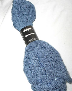 Tahki Stacy Charles Collezione Celeste Garn Stoff 4 Lapis blau Stricken Häkeln FRS - Bild 1 von 1