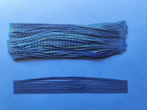 10 Silikon Rock Tab blau Fischschuppen T257 Fischköder Spinnerbait Barsch Jigs - Bild 1 von 1