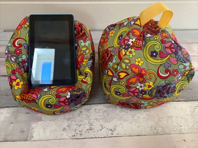 Skull Candy iPad tablet cushion Bean bag stand holder kindle Nintendo Switch - Image 1 of 4