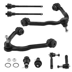 Front Suspension Upper Control Arms Tie Rods for 1999-2006 Silverado Sierra 1500 - Picture 1 of 11