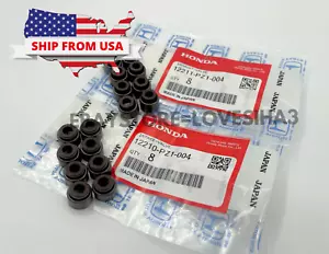 16 Genuine OEM Honda Valve Stem Seal Set Kit B16 B18 D16 K20 K24 H22 ACURA - Bild 1 von 6