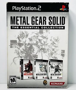 Metal Gear Solid: The Essential Collection Sony PS1 PS2 KOMPLETT! KOSTENLOSER VERSAND! - Bild 1 von 12