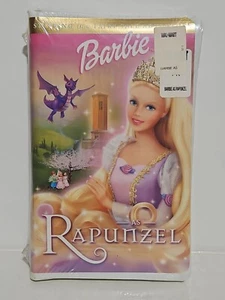 Barbie as Rapunzel (VHS, 2002) Brand New, Sealed, Clamshell - Imagen 1 de 4
