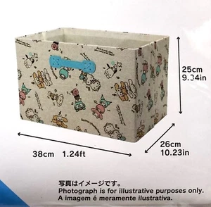 Sanrio Figuren Faltbare Aufbewahrungsbox mit Griff Hello Kitty My Melody Pochacco - Bild 1 von 4