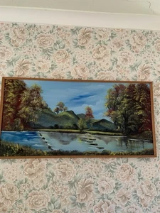 Oil Painting On Board By J. Edwards 1975 - Picture 1 of 8
