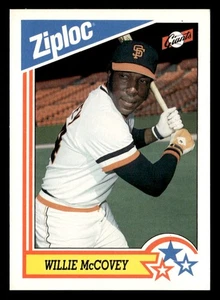 Willie McCovey 1992 Ziploc Card #7 San Francisco Giants - Picture 1 of 2