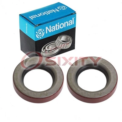 Sellos de rueda trasera National de 2 piezas para Lincoln Versailles Driveline Ko 1978-1979 Foto 1 de 4