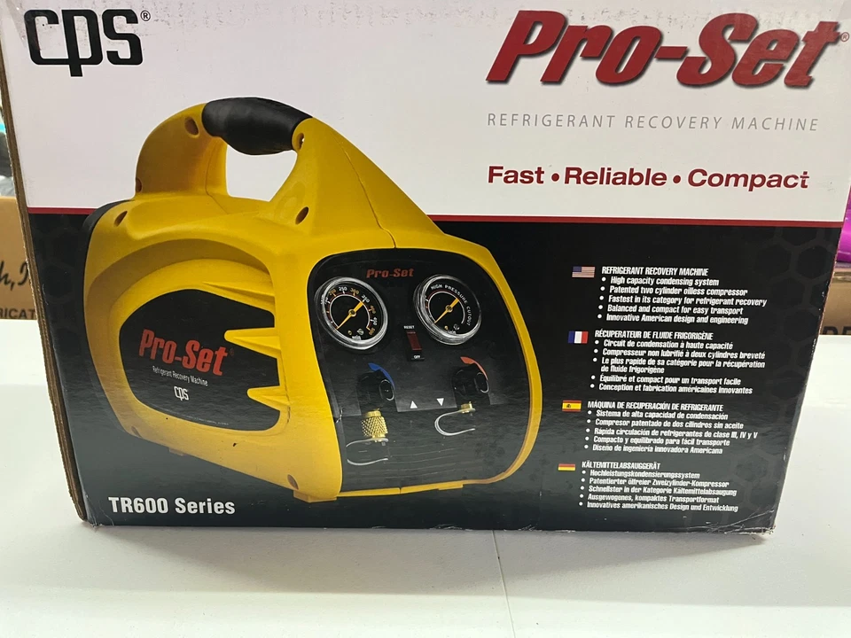 Máquina de recuperación de refrigerante Pro TR600 Foto 1 de 4