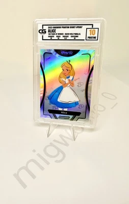 Rare 2023 Kakawow Phantom Disney 100 Alice #87 Silver Holo Parallel Graded 10 - Image 1 of 2