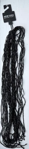 NWT Womens New York & Company NY & Co Black Beaded Belt - Sz M/L - Picture 1 of 1