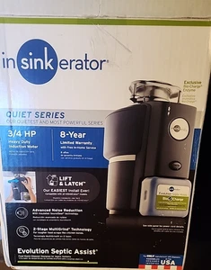 InSinkErator Evolution Septic Assist Quiet Series, 3/4 HP - Picture 1 of 9