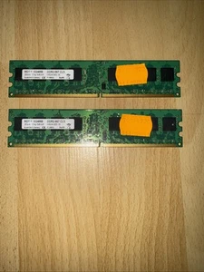 Arbeitsspeicher 2 Stück MDT 1024MB DDR2-667 CL5 M924-665-16 - Bild 1 von 3