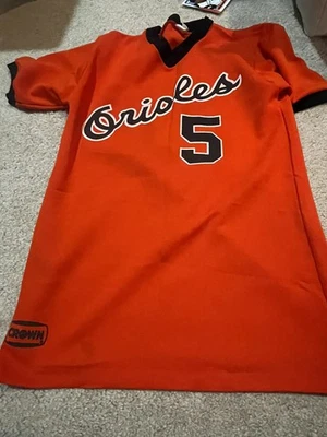 Camiseta deportiva Brooks Robinson Baltimore Orioles vintage juvenil Memorial Stadium sorteo Foto 1 de 4