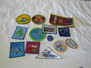 Parches de insignia y bordado Girl Guides 2008-2012 paquete X 13 - Imagen 1 de 8