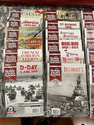 Strategy & Tactics Quarterly Military history magazines lot - Image 1 of 3