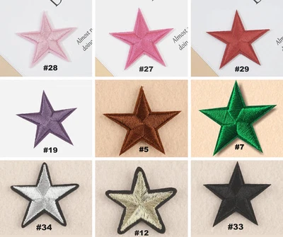 Stern Patch klein 4 cm zum Aufbügeln – 30+ Farben – Fashion & Reparatur - Bild 1 von 4
