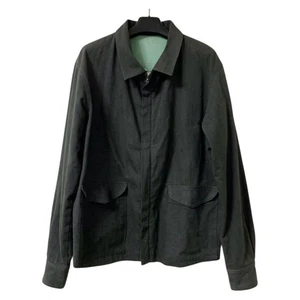 The Elder Statesman Color Block Swing Top Fly Jacket Blouson Dark Gray S F/S - Bild 1 von 5