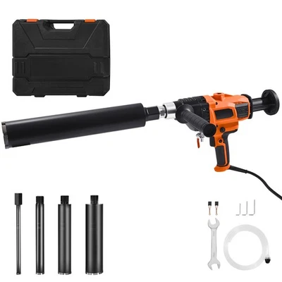 Diamond Core Drill Machine Handheld Concrete Core Drill Rig 6.3 in 2000W - Image 1 of 4