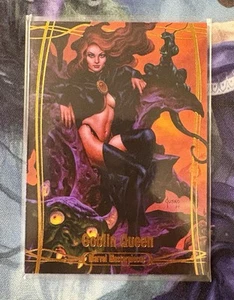 Goblin Queen 2016 Marvel Masterpieces Legendary Orange #22 Joe Jusko 61/99 - Picture 1 of 2