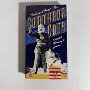 The Original Rocket-Man: Commando Cody (VHS, 1991 Copy) Radar Men From Moon M4 - Picture 1 of 18