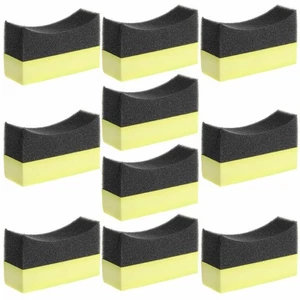 Useful Tire sponge Car Dressing applicator Pad Parts Professional Set Tyre 10pcs - Picture 1 of 12