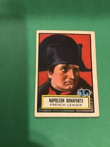1952 Topps Look N See Napoleon #67 Light Crease Free Shipping - Picture 1 of 2