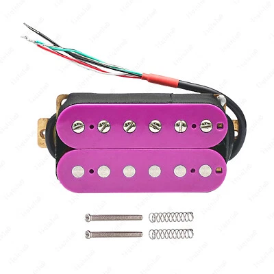 Guitarra Humbucker Pasiva Pastilla Cuello/Puente 50mm 52mm Imán Cerámico 16 Colores Foto 1 de 4