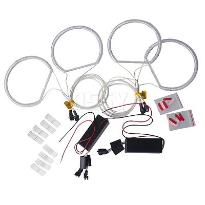 4X131mm CCFL Angel Eyes RINGE STANDLICHT Standlichtringe für BMW E36 E38 E39 E46 - Bild 1 von 4