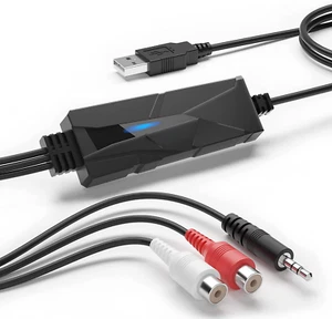 Audio Capture/Grabber Card Device - Win & Mac AV202-B USB2.0 - Afbeelding 1 van 12