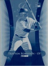 2010 TriStar Pursuit TRAYVON ROBINSON #127 Rookie Press Plate 1/1