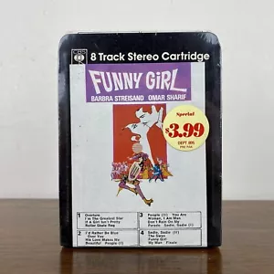 Funny Girl - Barbara Streisand Omar Sharif CBS 8 Track TC8 Stereo Cartridge, New - Picture 1 of 7