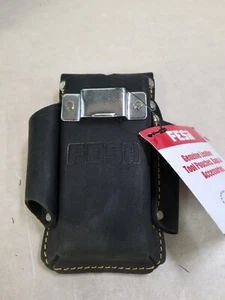 FESA Small Leather Tool Pouch 4-in-1 Heavy Top Grain Leather Small Tool Pouch - Picture 1 of 4