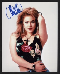CHRISTINA APPLEGATE Sposata Con Bambini Firmata Foto Autografata 8x10 - BAS - Foto 1 di 2