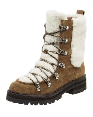 Botas de piel de oveja Sigerson Morrison Isla en Farro/Natural - Mujer Talla 37 EU Foto 1 de 4