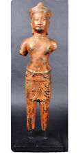 Beautiful Antique Khmer Bronze Statue